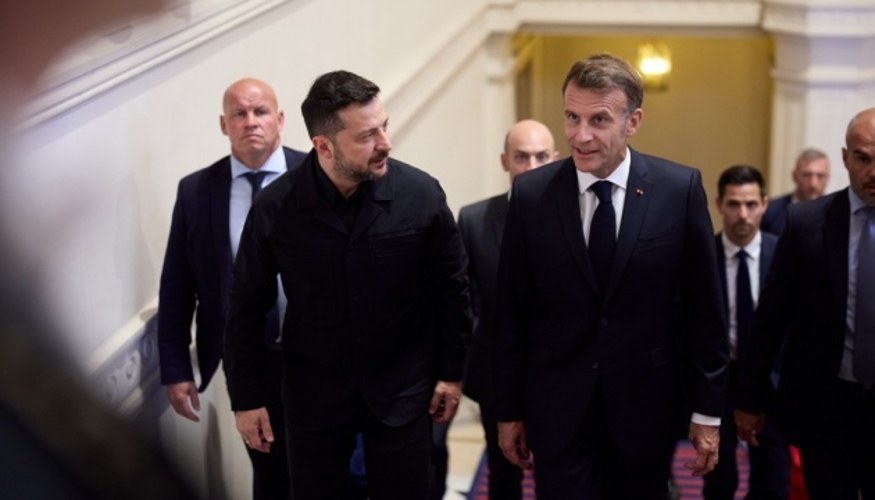 Зустріч Президента України Володимира Зеленського та Президента Франції Еммануеля Макрона у Франції 14 липня 2026 року
