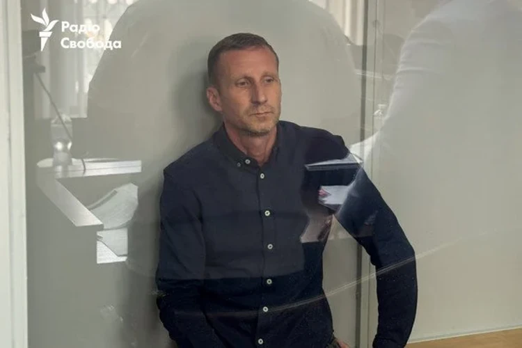 Василь Гончарук під час судового засідання у Києві, 27 липня