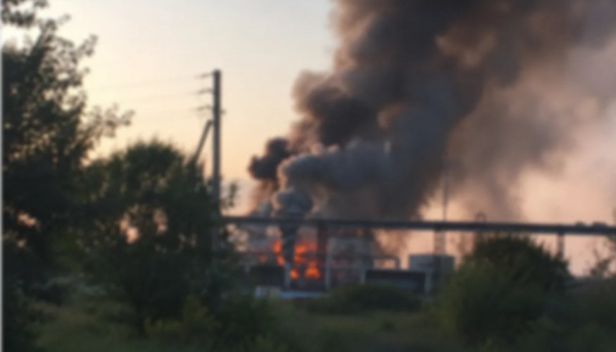 Пошкоджені обʼєкти газовидобутку Групи Нафтогаз у Харківській області після ударів