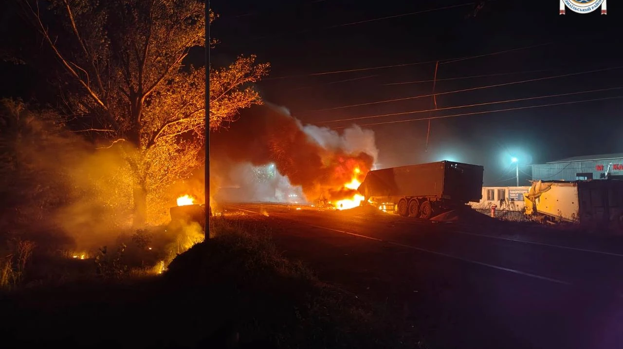 Наслідки нічної атаки на Ізмаїльський район (фото Ізмаїльської РДА)